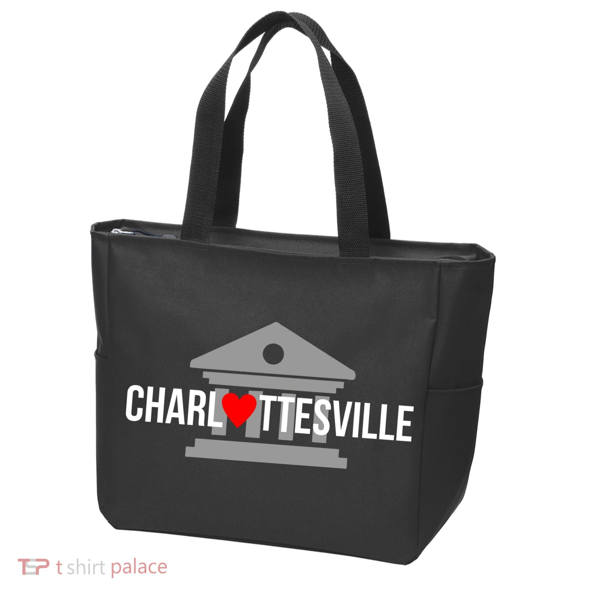 Heart Charlottesville Tote Bag