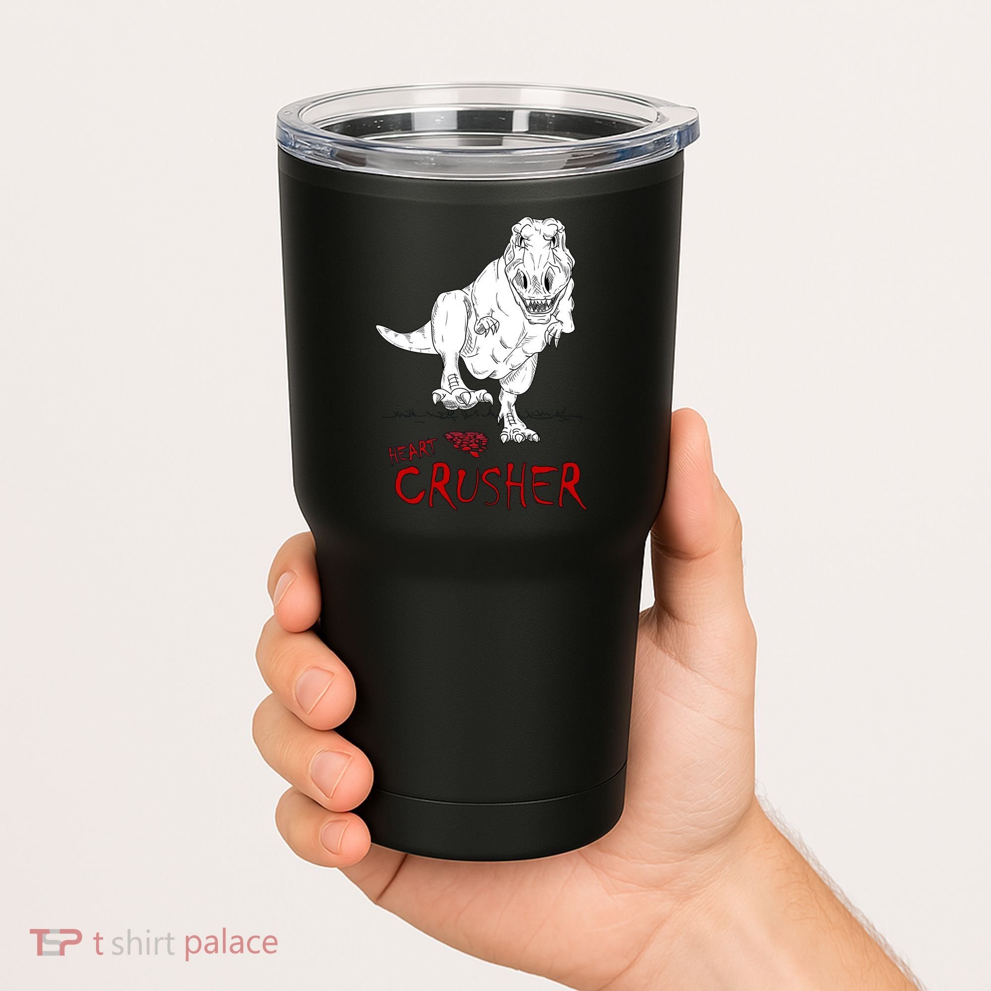 Heart Crusher Valentine's Day Tumbler