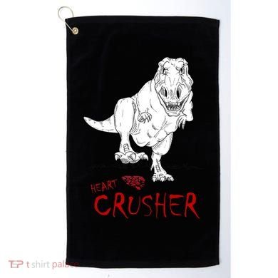 Heart Crusher Valentine's Day Golf Towel