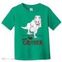 Heart Crusher Valentine's Day Toddler T-Shirt thumb 0