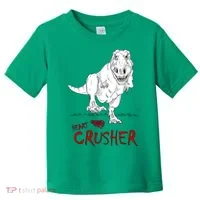 Heart Crusher Valentine's Day Toddler T-Shirt thumb 0