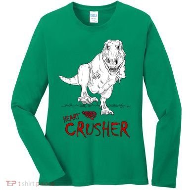Heart Crusher Valentine's Day Women's Long Sleeve Shirt