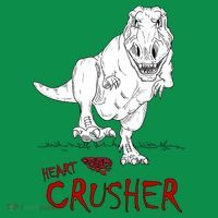 Heart Crusher Valentine's Day Women's Long Sleeve Shirt thumb 2