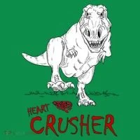 Heart Crusher Valentine's Day Women's T-Shirt thumb 6
