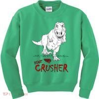 Heart Crusher Valentine's Day Kids Sweatshirt thumb 0