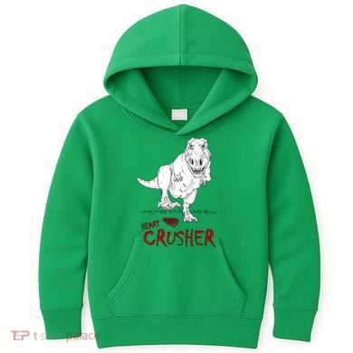 Heart Crusher Valentine's Day Kids Hoodie