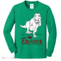 Heart Crusher Valentine's Day Kids Long Sleeve Shirt thumb 0