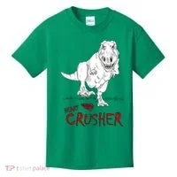 Heart Crusher Valentine's Day Kids T-Shirt thumb 0