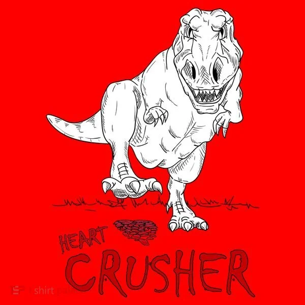 Heart Crusher Valentine's Day Santa Hat