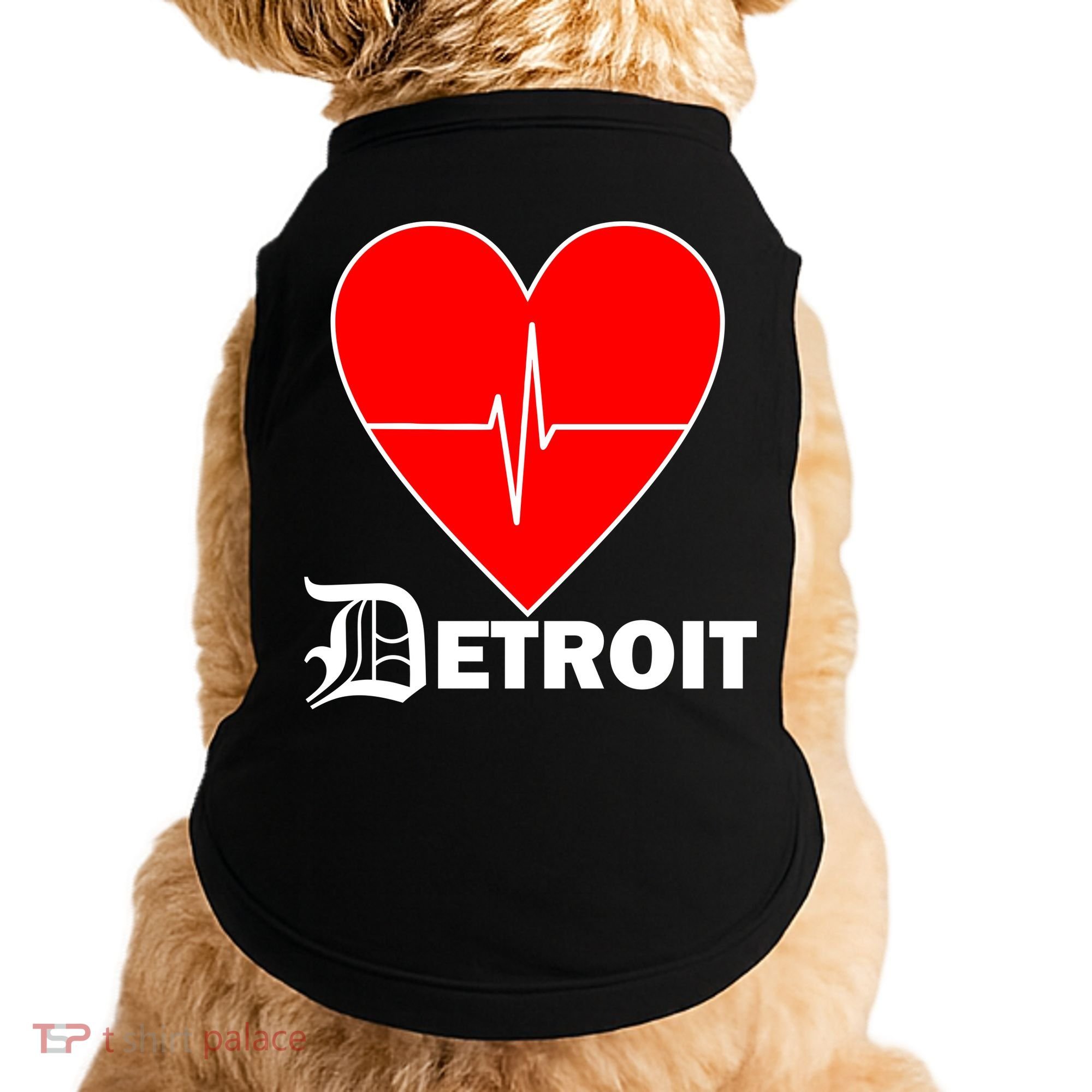 Heart Detroit Pulse Doggie Tank
