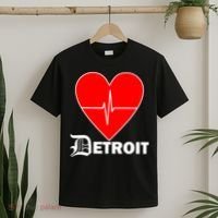Heart Detroit Pulse T-Shirt thumb 2