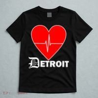 Heart Detroit Pulse T-Shirt thumb 5