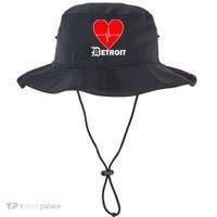 Heart Detroit Pulse Bucket Hat thumb 0