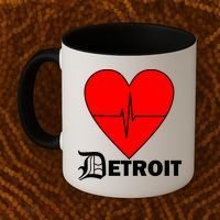 Heart Detroit Pulse Coffee Mug thumb 2