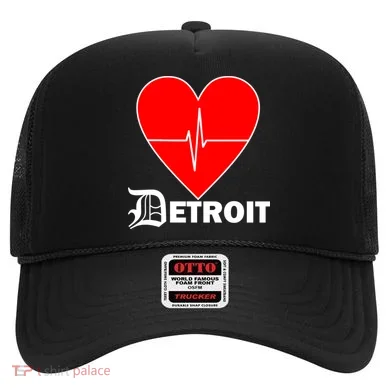 Heart Detroit Pulse Hat