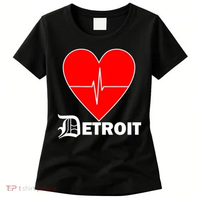 Heart Detroit Pulse Women's T-Shirt