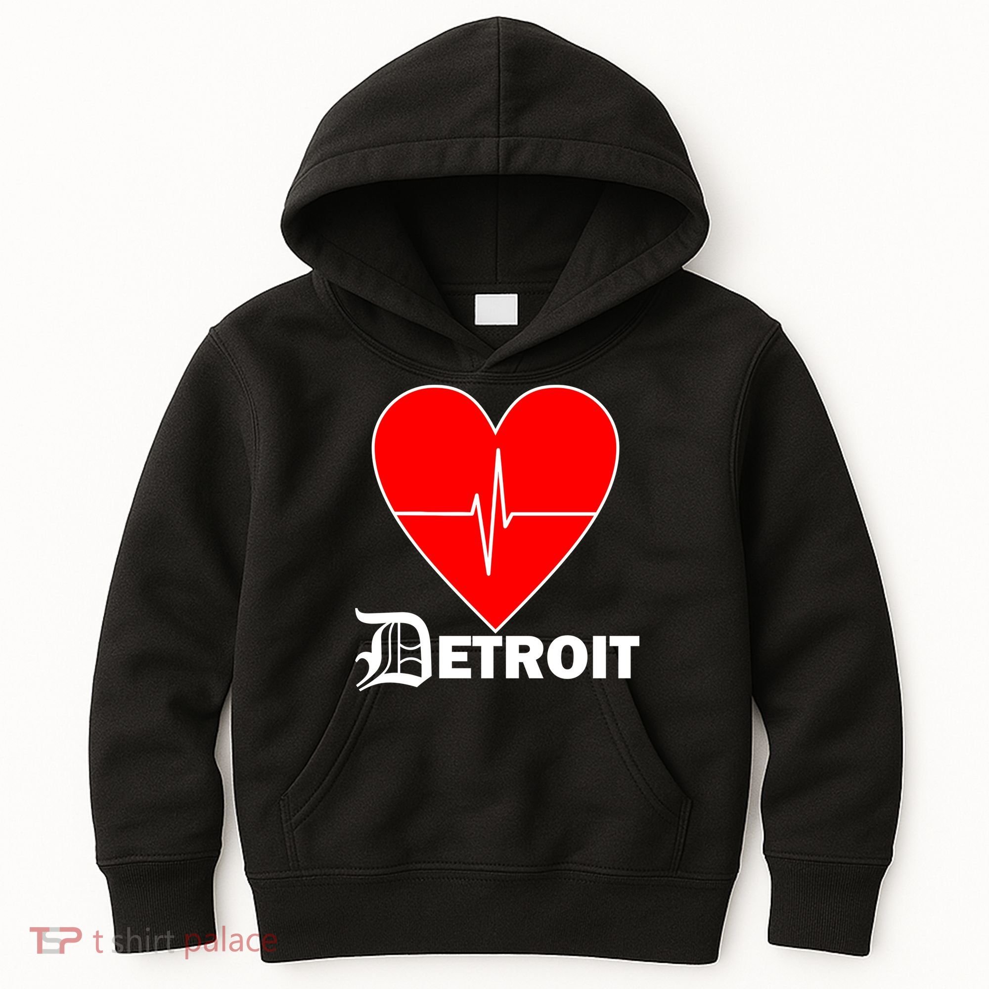 Heart Detroit Pulse Kids Hoodie