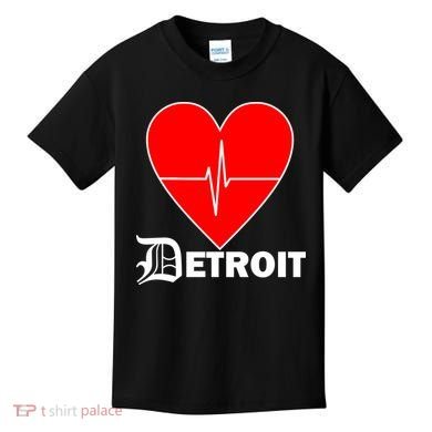 Heart Detroit Pulse Kids T-Shirt