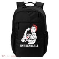 Heart Diseases Unbreakable We Can Do It Backpack thumb 0
