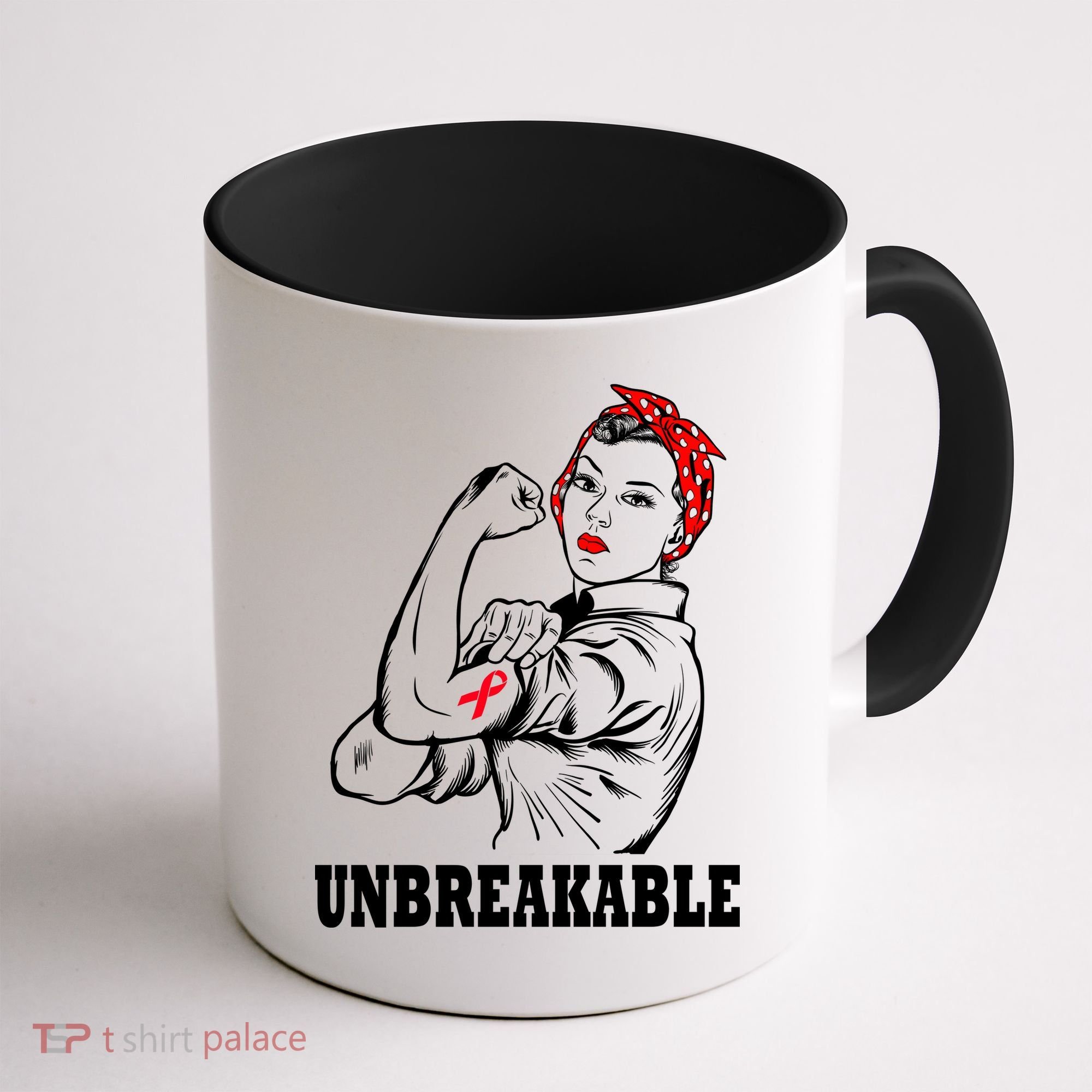 Heart Diseases Unbreakable We Can Do It Coffee Mug