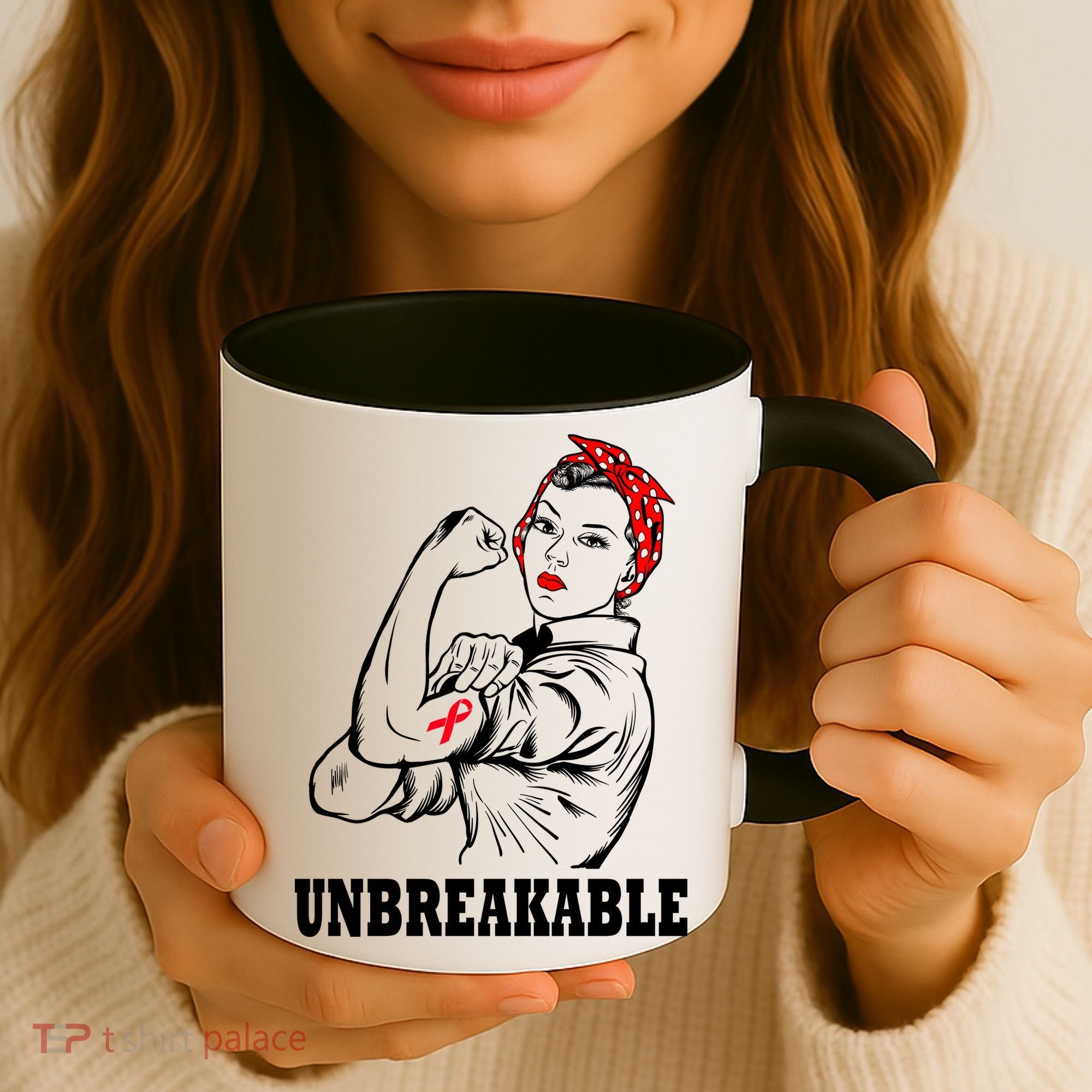Heart Diseases Unbreakable We Can Do It Coffee Mug