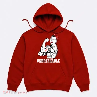 Heart Diseases Unbreakable We Can Do It Hoodie