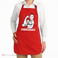 Heart Diseases Unbreakable We Can Do It Apron thumb 2