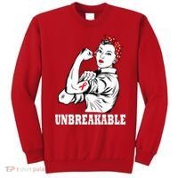 Heart Diseases Unbreakable We Can Do It Sweatshirt thumb 0