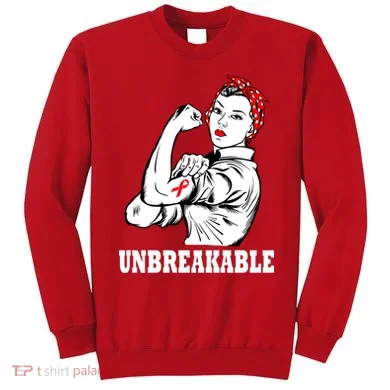 Heart Diseases Unbreakable We Can Do It Sweatshirt