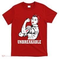 Heart Diseases Unbreakable We Can Do It T-Shirt thumb 0