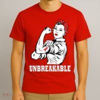Heart Diseases Unbreakable We Can Do It T-Shirt thumb 3