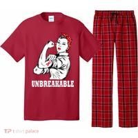 Heart Diseases Unbreakable We Can Do It Pajama Set thumb 0