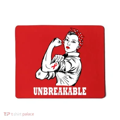 Heart Diseases Unbreakable We Can Do It Mousepad