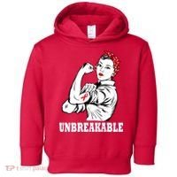 Heart Diseases Unbreakable We Can Do It Toddler Hoodie thumb 0