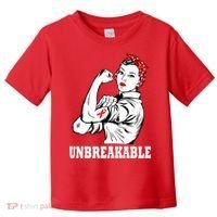 Heart Diseases Unbreakable We Can Do It Toddler T-Shirt thumb 0