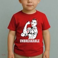 Heart Diseases Unbreakable We Can Do It Toddler T-Shirt thumb 2