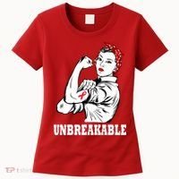 Heart Diseases Unbreakable We Can Do It Women's T-Shirt thumb 0