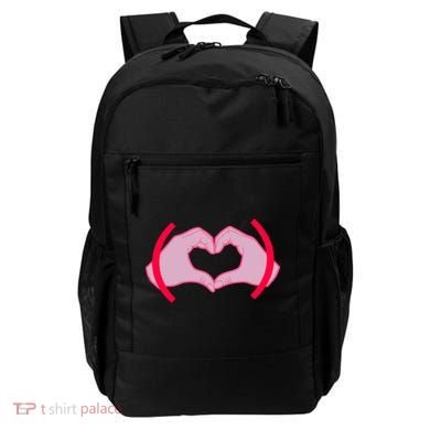 Heart Hands Sign Love Tribute Backpack
