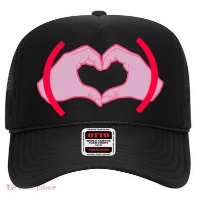 Heart Hands Sign Love Tribute Hat