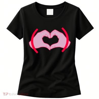 Heart Hands Sign Love Tribute Women's T-Shirt
