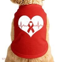 Heart Health Awareness Heartbeat Doggie Tank thumb 0
