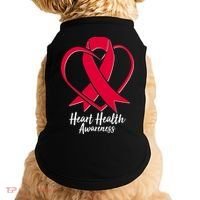 Heart Health Awareness Ribbon Doggie Tank thumb 0