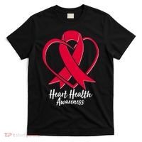 Heart Health Awareness Ribbon T-Shirt thumb 0