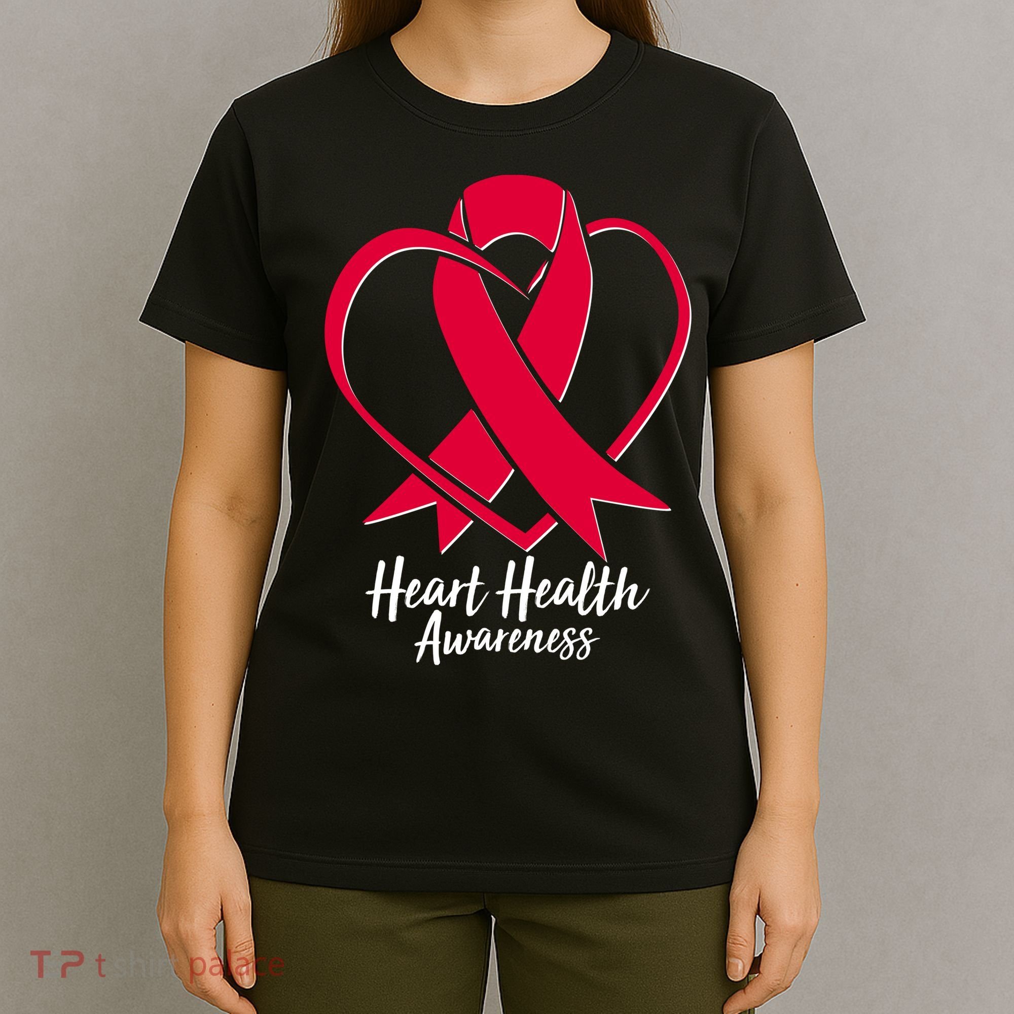 Heart Health Awareness Ribbon T-Shirt