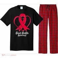 Heart Health Awareness Ribbon Pajama Set thumb 0