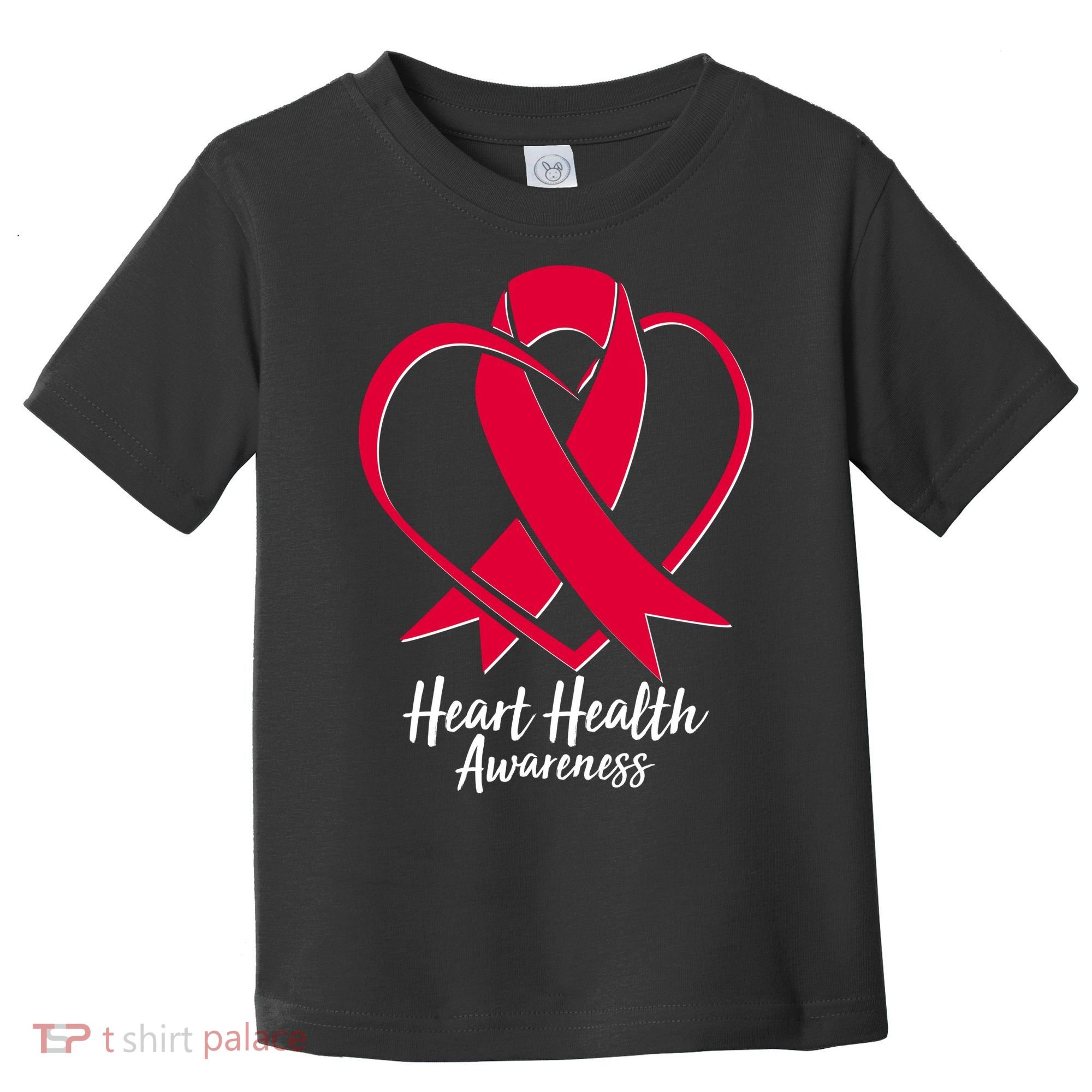 Heart Health Awareness Ribbon Toddler T-Shirt