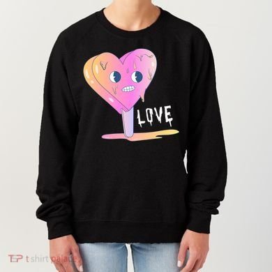 Heart Melting Popsicle Love Women's Sweatshirt