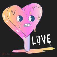 Heart Melting Popsicle Love Women's Sweatshirt thumb 2