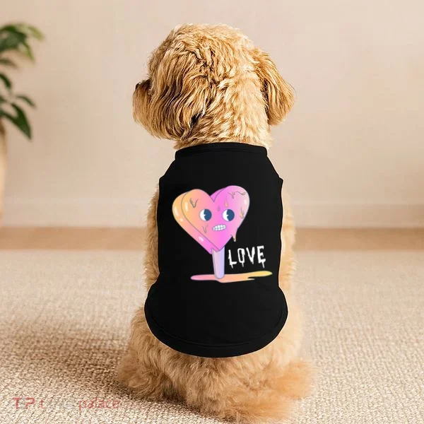 Heart Melting Popsicle Love Doggie Tank