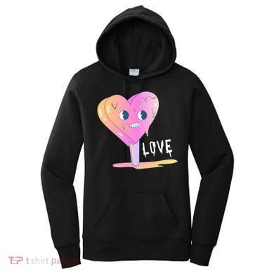 Heart Melting Popsicle Love Women's Hoodie